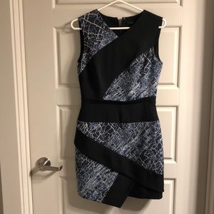 Navy BCBG Dress